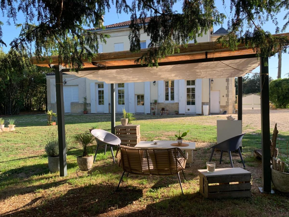 Suite Privative Abella - Aile De Maison Bourgeoise Ambares-et-Lagrave 外观 照片