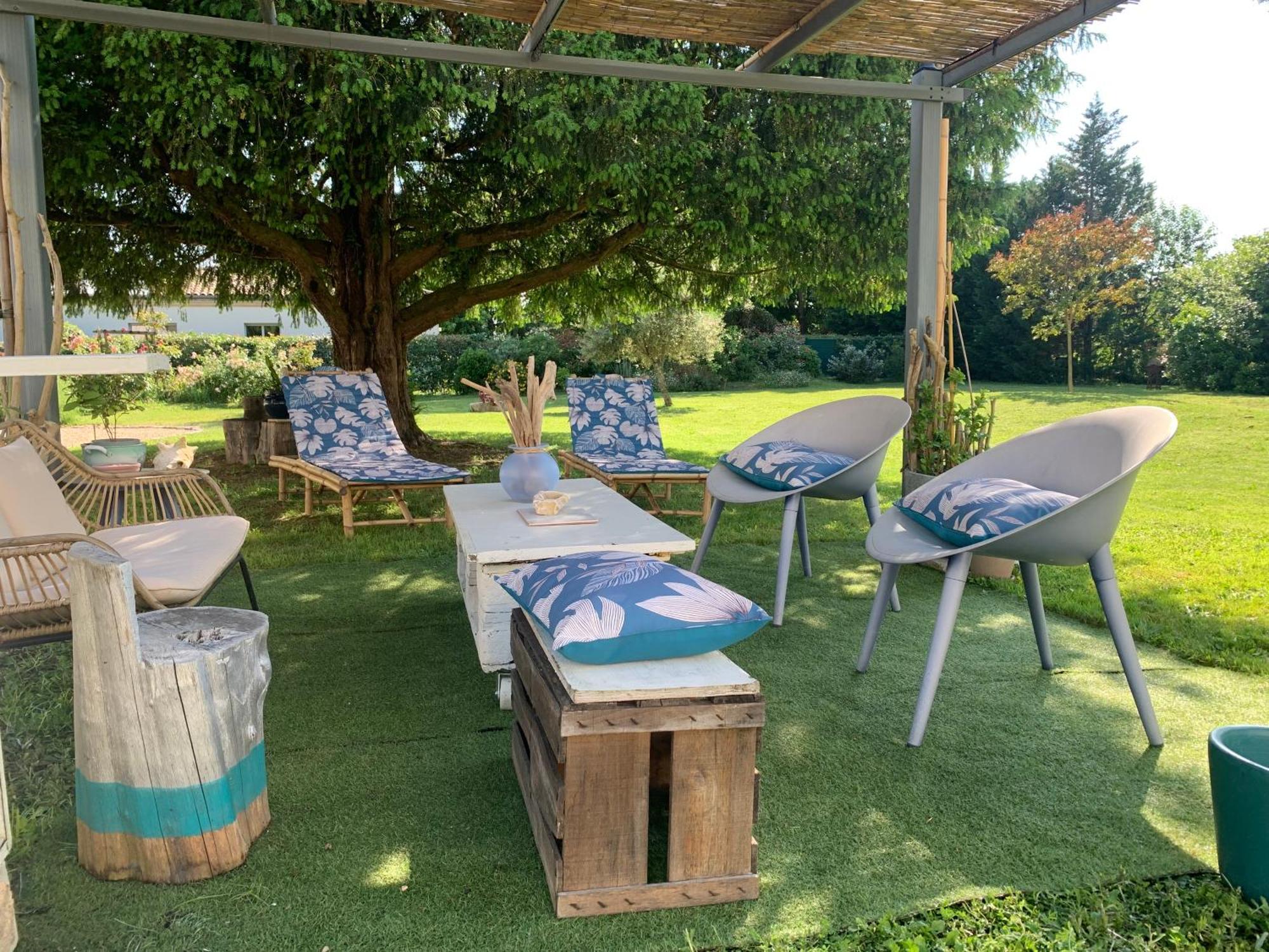 Suite Privative Abella - Aile De Maison Bourgeoise Ambares-et-Lagrave 外观 照片